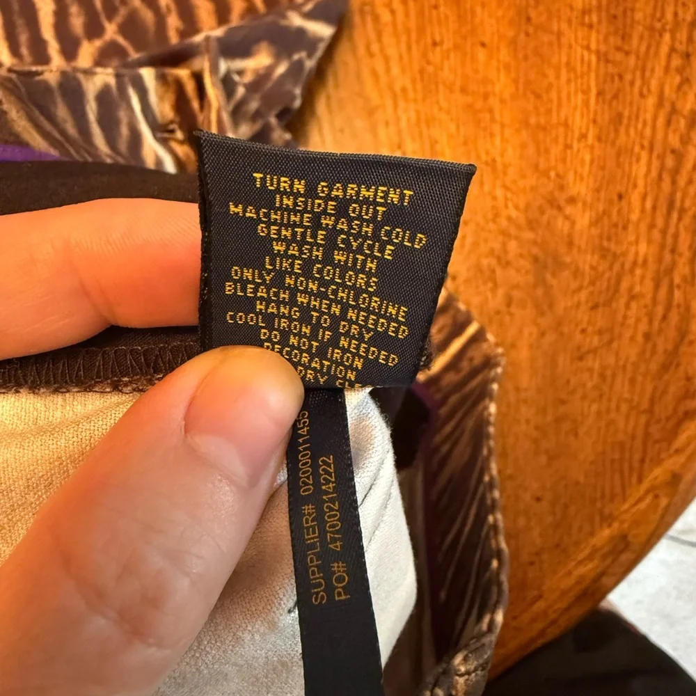 Women’s Polo Ralph Lauren Golf Leopard Print Pants Stretchy Size 6 - Picture 4 of 4